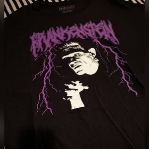 Large Black Frankenstein Monster Shirt